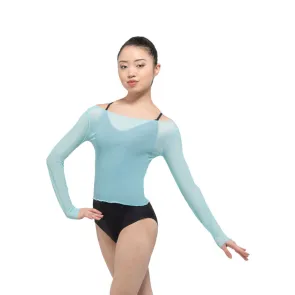 Ballet Rosa Dans Top Natasha offshoulder lichtblauw
