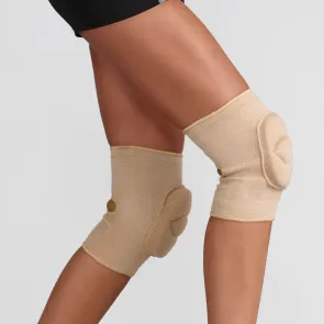 Silky Dance beige kniebeschermers voor dans
