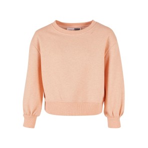 Urban Classic Girls Oversized Color Melange Crewneck UCK4102