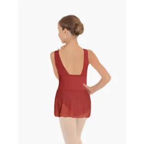 dansez-vous lola bordeaux balletpakje met rokje meisjes