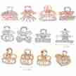 Alista Dancer Basics  Alista Rhinestone Mini Metal Hair Claw