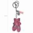 Alista Dancer Basics  Alista Rhinestone Ballerina Shoes Metal Key Ring