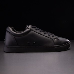 Fuego lage zwarte danssneakers volledige zool