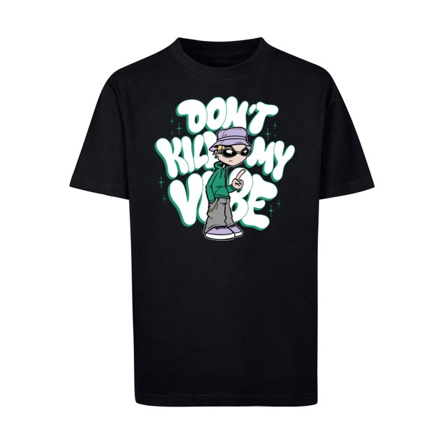 Urban Classics Kinderen T-shirt Don't Kill My Vibe