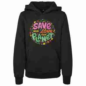 Urban Classics kinderen Hoody Save And Love