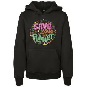 Urban Classics kinderen Hoody Save And Love