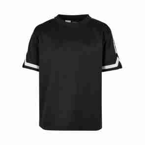 Urban Classics Jongens Oversized Stripes Mesh T-shirt