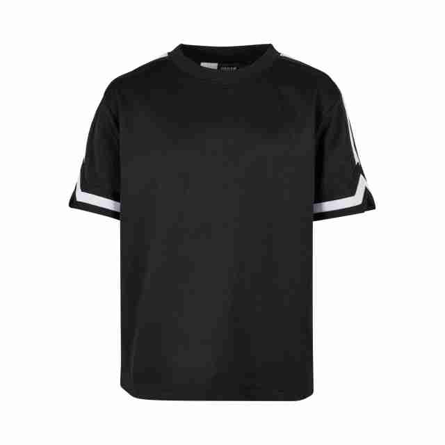 Urban Classics Jongens Oversized Stripes Mesh T-shirt