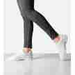 Suny 160 Witte Dames Danssneakers met Splitzool voor binnen en buiten
