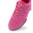 Suny 165 Fuchsia Dames Danssneakers met Splitzool en met veters