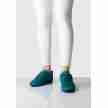Suny Anna Kern 175 Petrol Dames Danssneakers met Splitzool voor binnen en buiten