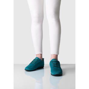 Suny Anna Kern 175 Petrol Dames Danssneakers met Splitzool voor binnen en buiten
