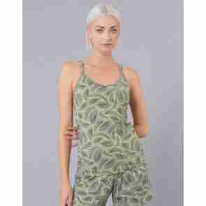 Temps Danse Integrated Bra Tank Top Amira Print