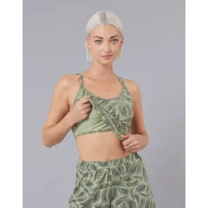 Temps Danse Integrated Bra Tank Top Amira Print