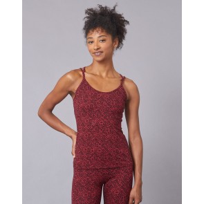 Temps Danse Integrated Bra Tank Top Amira Print