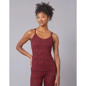 Temps Danse Integrated Bra Tank Top Amira Print