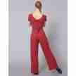 Temps Danse Robyn dames Ribbed Wrap Top