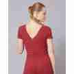 Temps Danse Robyn dames Ribbed Wrap Top