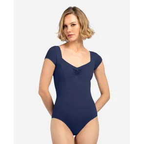 Lulli Dames Balletpakje Driekwart Mouw Aya navy LUB887