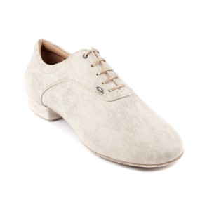Portdance PD PEDRO Beige Numb Leather heren Dansschoenen