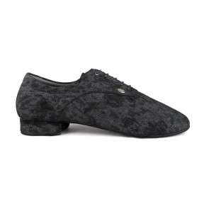 Portdance PD PEDRO Black Numb Nubuck heren Dansschoenen