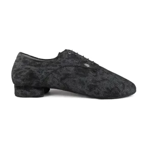 Portdance PD PEDRO Black Numb Nubuck heren Dansschoenen