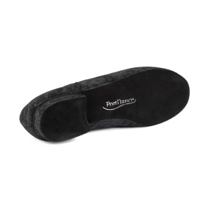 Portdance PD PEDRO Black Numb Nubuck heren Dansschoenen