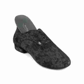 Portdance PD PEDRO Black Numb Nubuck heren Dansschoenen