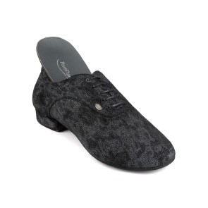 Portdance PD PEDRO Black Numb Nubuck heren Dansschoenen