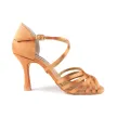 Portdance PD818 Brons Satijn dames Dansschoenen