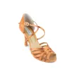 Portdance PD818 Brons Satijn dames Dansschoenen