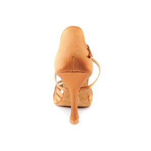 Portdance PD818 Brons Satijn dames Dansschoenen
