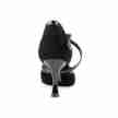 Portdance PD500 PREMIUM Dames Dansschoenen Zwart Nubuck Lakleer