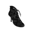 Portdance PD819 Black Nubuck dames dansschoenen