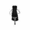 Portdance PD819 Black Nubuck dames dansschoenen