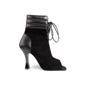 Portdance PD TATIANA Black Nubuck Leather dames Danslarzen