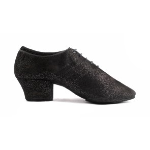 Portdance PD008 Dansschoenen van zwarte suede