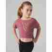 Temps Danse Agile Jr. Silhouette meisjes Crop T-shirt