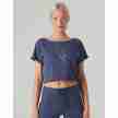 Temps Danse Agile  Silhouette dames Crop T-shirt