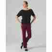 temps danse genesis zwart dansshirt dames los model voor modern yoga pilates