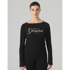 Temps Danse Dames Dans T-Shirt met lange Mouwen Axelle I Am