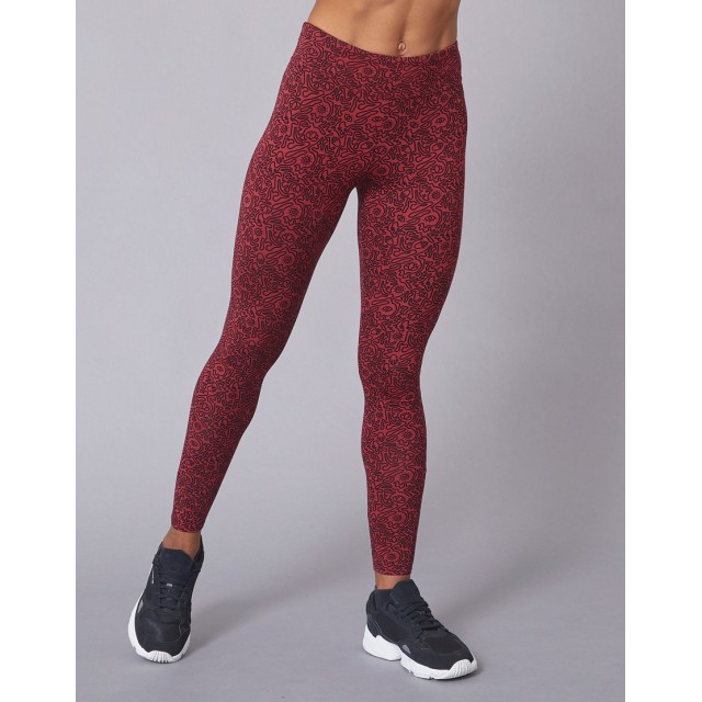 Temps Danse dames Legging met Hoge Taille Atma Print