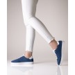 Suny 7005 dames danssneakers van suede met doorlopende Zool comfortable pasvorm