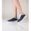 Suny 7005 dames danssneakers van suede met doorlopende zool en veters voor latin dansstijlen