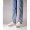 Suny Anna Kern 7020 Suede Wit-Beige Danssneakers voor dames