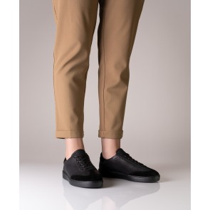 Suny Anna Kern 7030 Zwarte Nappa Leer Sneakers een perfecte pasvorm