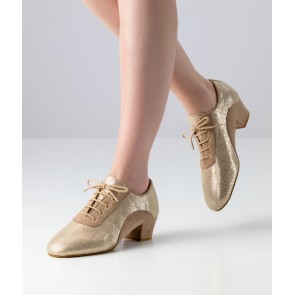Anna Kern Brienne Goud Dames comfortabele oefen dansschoenen