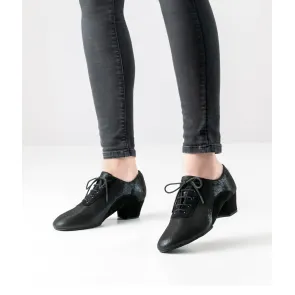 Anna Kern Brienne Zwart Dames oefen dansschoenen met veters