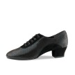 Anna kern Brienne Zwart Dames oefen dansschoenen met een lage hak