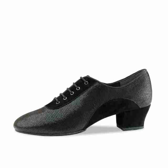 Anna kern Brienne Zwart Dames oefen dansschoenen met een lage hak